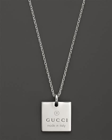 gucci becklace|Gucci trademark necklace.